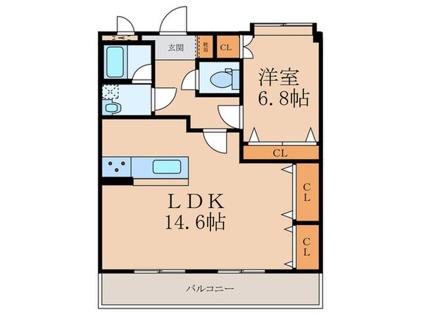 サンメイプルの物件間取画像